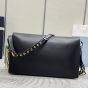 Prada Soft Sound large leather shoulder bag with charms