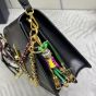 Prada Soft Sound large leather shoulder bag with charms