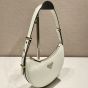 Prada Arqué naplak patent leather shoulder bag
