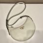 Prada Arqué naplak patent leather shoulder bag