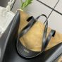 LOEWE XL Puzzle Fold tote in shiny calfskin