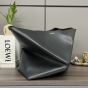 LOEWE XL Puzzle Fold tote in shiny calfskin