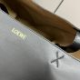 LOEWE XL Puzzle Fold tote in shiny calfskin