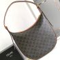 Celine MEDIUM HELOÏSE BAG CUIR TRIOMPHE IN TRIOMPHE CANVAS & CALFSKIN