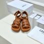 CELINE CLEA TRIOMPHE GLADIATOR SANDAL in CALFSKIN - VEGETAL TANNING