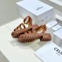 CELINE CLEA TRIOMPHE GLADIATOR SANDAL in CALFSKIN - VEGETAL TANNING