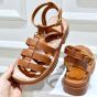 CELINE CLEA TRIOMPHE GLADIATOR SANDAL in CALFSKIN - VEGETAL TANNING