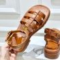 CELINE CLEA TRIOMPHE GLADIATOR SANDAL in CALFSKIN - VEGETAL TANNING