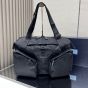 Prada Re-Nylon and leather travel bag