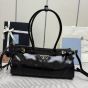 Prada Medium naplak patent leather handbag