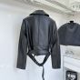 Prada Nappa leather biker jacket