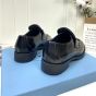 Prada Brushed leather loafers
