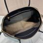 Prada Large leather tote bag with zipper closure