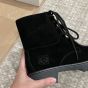LOEWE Sierra combat boot in suede