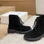 LOEWE Sierra combat boot in suede