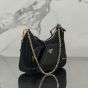 Prada Re-Nylon and brushed leather mini-bag