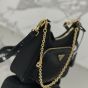 Prada Re-Nylon and brushed leather mini-bag