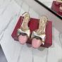 Valentino BOWOW SLINGBACK PUMPS IN MOIRÈ FABRIC