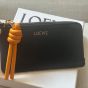 LOEWE Knot coin cardholder in shiny nappa calfskin