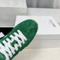 CELINE JOGGER LOW LACE-UP SNEAKER WITH TRIOMPHE in SUEDE CALFSKIN AND CALFSKIN