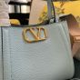 VALENTINO GARAVANI ALLTIME SMALL HANDBAG IN GRAINY CALFSKIN