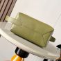 LOEWE Puzzle Fold wash bag in shiny calfskin