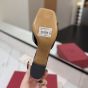 Valentino VLOGO SIGNATURE PATENT LEATHER SLIDE SANDAL