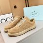 Prada Downtown suede sneakers