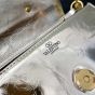 Valentino SMALL VALENTINO GARAVANI LOCÒ METALLIC CALFSKIN SHOULDER BAG