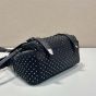 Prada Re-Nylon shoulder bag with studs
