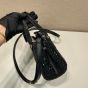 Prada Galleria satin mini-bag with crystals