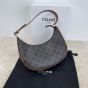 Celine AVA BAG IN TRIOMPHE CANVAS AND CALFSKIN