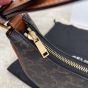 Celine AVA BAG IN TRIOMPHE CANVAS AND CALFSKIN