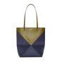 LOEWE Puzzle Fold Tote in shiny calfskin