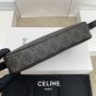 Medium Messenger Bag in Triomphe Canvas with Celine Print