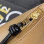 LOEWE Knot T pouch in shiny nappa calfskin