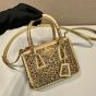 Prada Galleria satin mini-bag with crystals