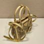 Prada Galleria satin mini-bag with crystals