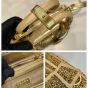 Prada Galleria satin mini-bag with crystals
