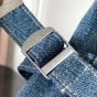 Tote bag in DENIM WITH CELINE