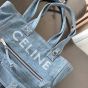 Tote bag in DENIM WITH CELINE