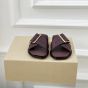 LOEWE Petal Belt flat sandal in vegetable-tanned calfskin