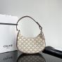 Celine AVA BAG IN TRIOMPHE CANVAS AND CALFSKIN