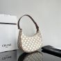 Celine AVA BAG IN TRIOMPHE CANVAS AND CALFSKIN
