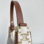 Celine AVA BAG IN TRIOMPHE CANVAS AND CALFSKIN