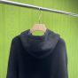 celine hooded sweater in ribbed wool