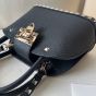 VALENTINO GARAVANI ROCKSTUD SMALL HANDBAG IN GRAINY CALFSKIN