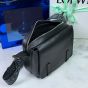 LOEWE XS Military messenger bag in supple smooth calfskin and jacquard