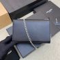 YSL KATE SMALL IN GRAIN DE POUDRE EMBOSSED LEATHER