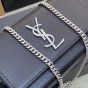 YSL KATE SMALL IN GRAIN DE POUDRE EMBOSSED LEATHER
